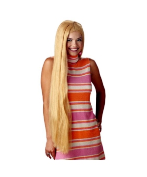 Wig 36 inch Long Blonde