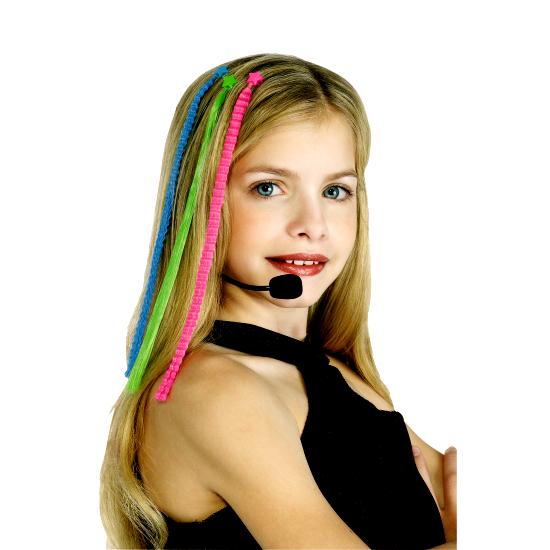 Kids Pop Diva Headset Hairpieces