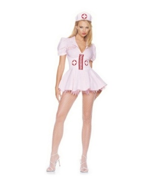 Sexy Candy Striper Nurse Costume - Adult Costume