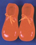 12 inch Red Clown Shoes - Adult Costume Accessory