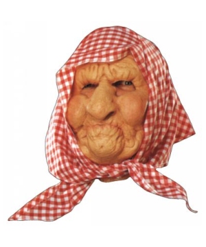 Old Lady With Scarf Mask Old Lady With Scarf Mask