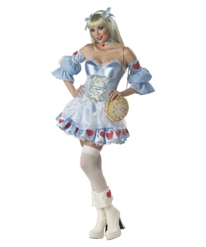 Alice Rebel Toons Adult Costume deluxe