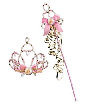 Barbie Tiara and Wand Kids Costume Accessory