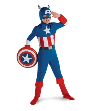 Captain America Kids Costume
