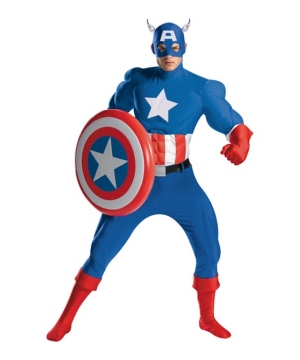 Captain America Adult Costume