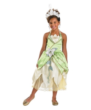 Princess Tiana Kids Costume deluxe