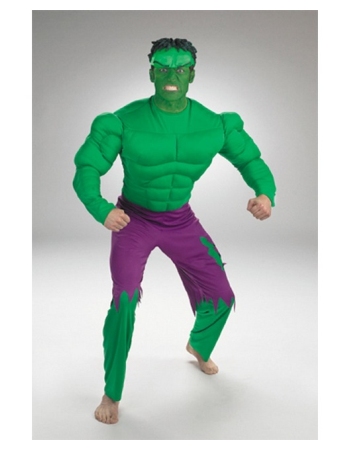 Adult Hulk Muscle Movie Costume - Men Costumes