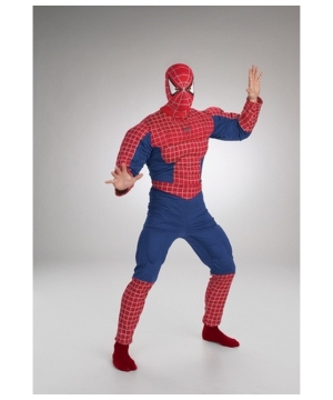 Spiderman Muscle Adult Costume deluxe