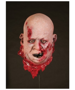 Fat Zombie Head Prop Halloween Decoration
