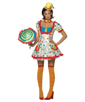 Female Clown Costume - Adult Costume