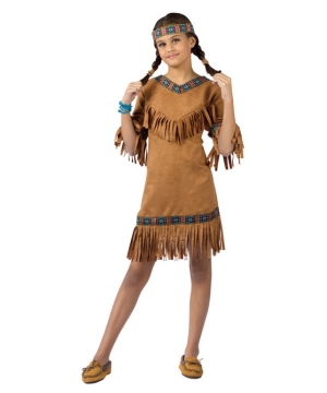 Native American Girl Costume - Kids Indian Costume