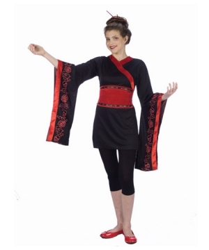 Gothic Geisha Teen Costume Gothic Geisha Teen Costume