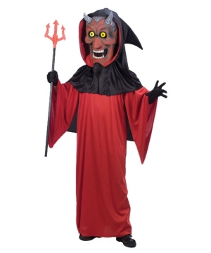 Bobble Head Devil Costume - Adult Costume