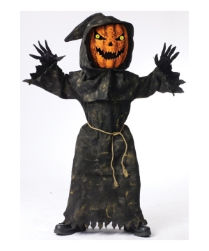 Bobble Head Pumpkin Kids Costume