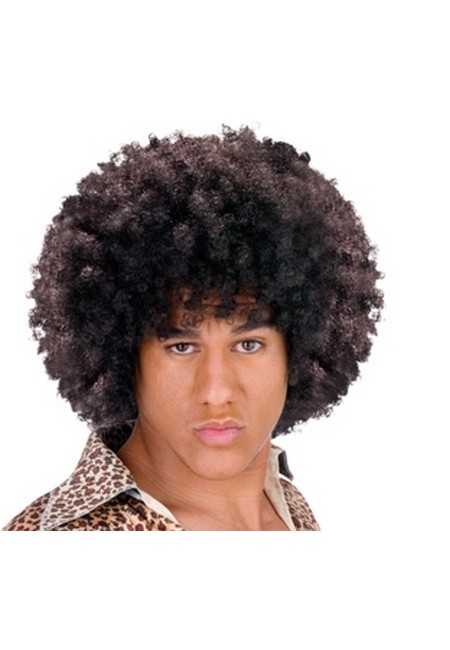 Disco Fro Brown Afro Wig