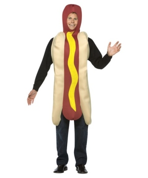 Hot Dog Adult Unisex Costume