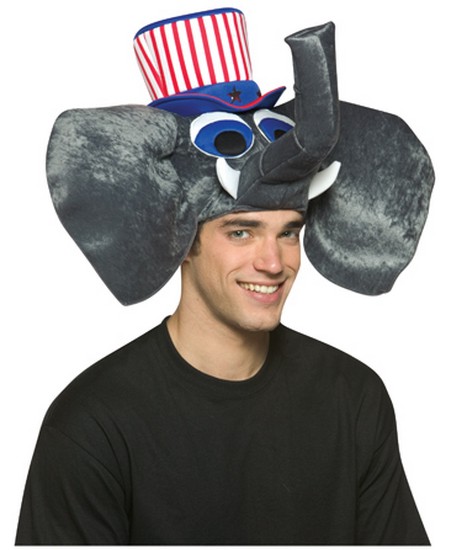 Patriot Elephant Hat Costume Accessory