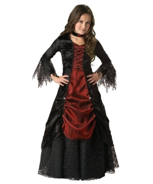 Gothic Vampira Kids Costume deluxe