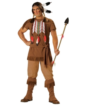 Indian Warrior Costume - Adult Costume