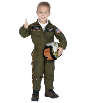 Air Force Pilot Kids Costume