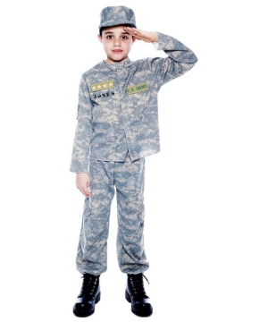 Us Army Officer Kids Costume
