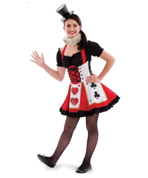 Pretty Playing Card Teen Costume
