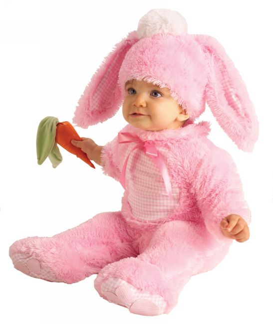 Pink Bunny Baby Costume