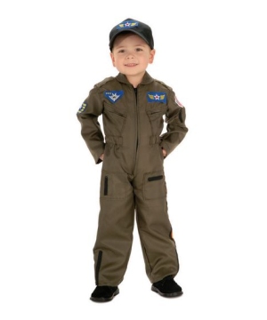 Air Force Fighter Pilot Kids Costume
