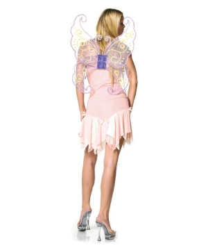 Butterfly Wings Lavander Organza Jewelled Adult deluxe