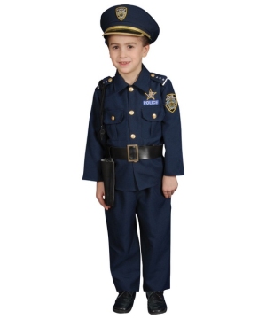 Police Toddler Costume - deluxe Police Toddler Costume - deluxe