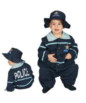 Baby Police Officer Infant Costume Baby Police Officer Infant Costume