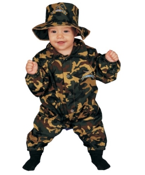 Military Officer Baby Costume