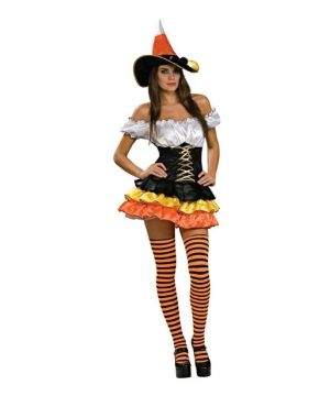 Candy Corn Cutie Adult Costume