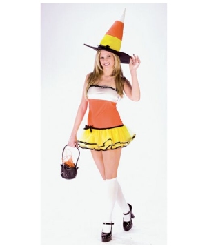 Candy Corn Treat Adult Costume