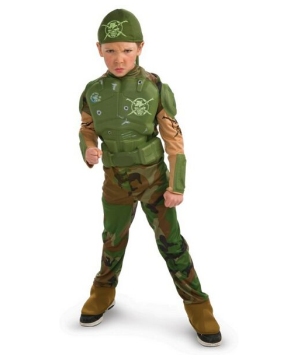 Combat Marine Costume - Kids Costume