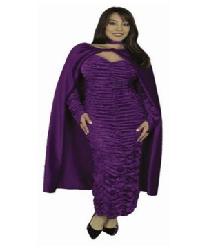 Crushed Panne Cape - Adult Accessory