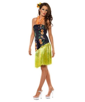 Fever Luscious Luau Costume - Adult Costume