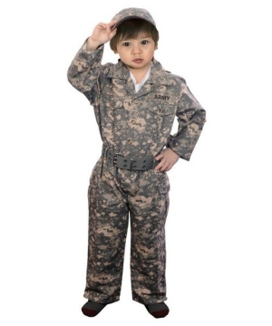Jr. Camouflage Costume - Toddler Costume