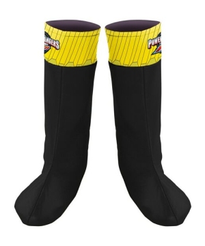 Power Rangers Black Boot Covers Kids