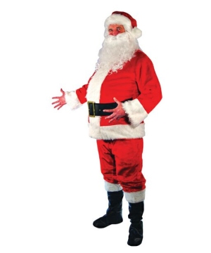 Santa Suit Costume - Adult Christmas Costume