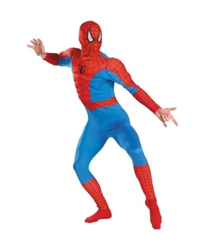 Spiderman Muscle Adult Costume