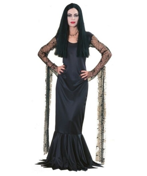 The Addams Family Morticia Costume - Adult Costume