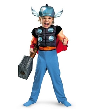Thor Muscle Kids Costume