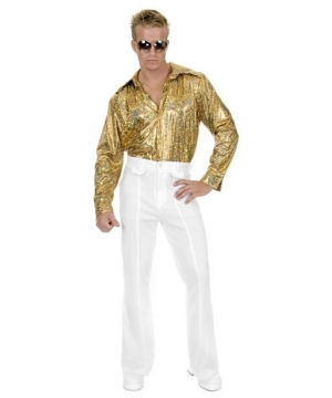 White Disco Pants - Adult plus size Costume