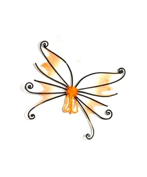 Spider Fairy Wings - Adult Wings - Orange/black