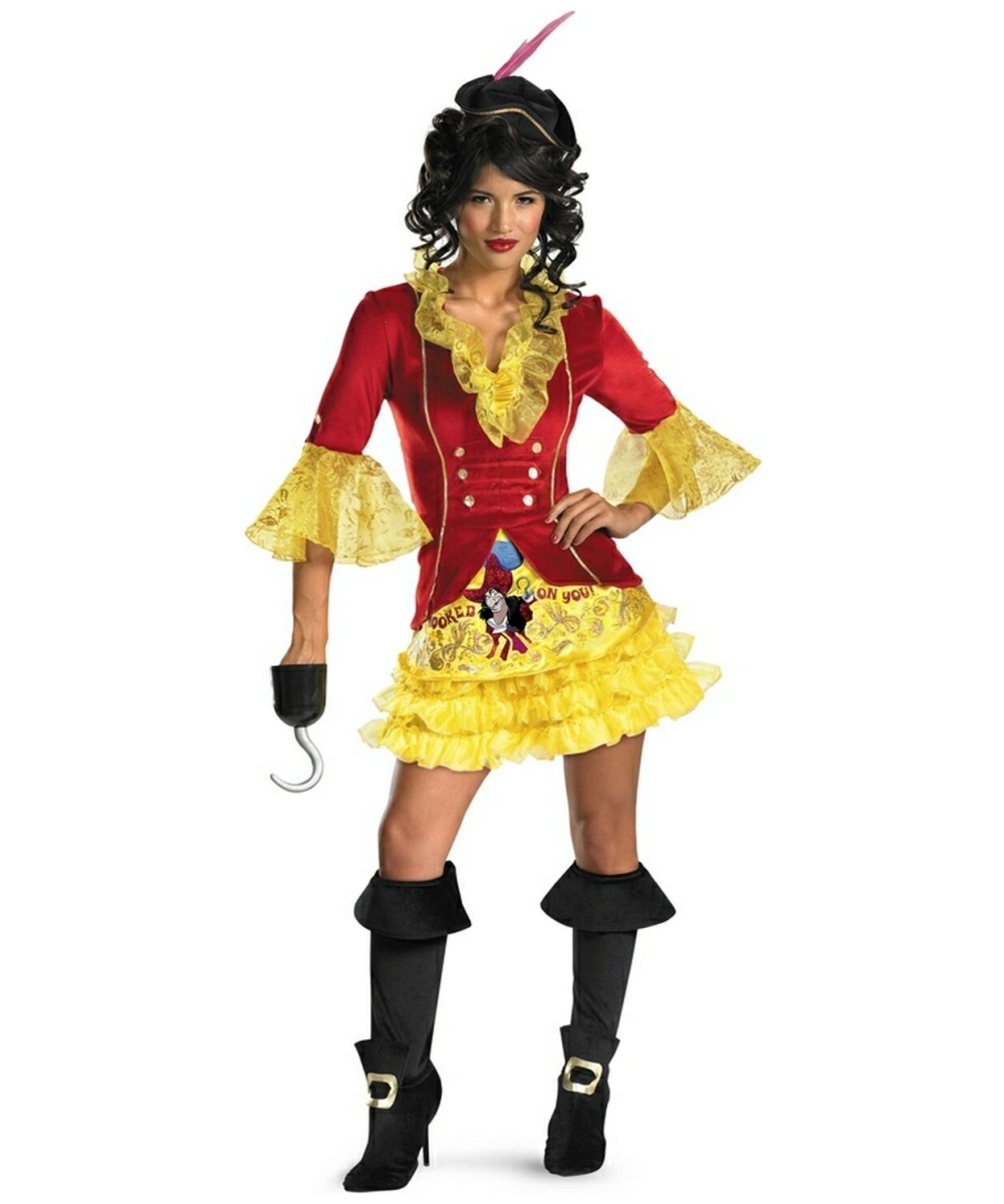 Sassy Captain Hook Women Costume