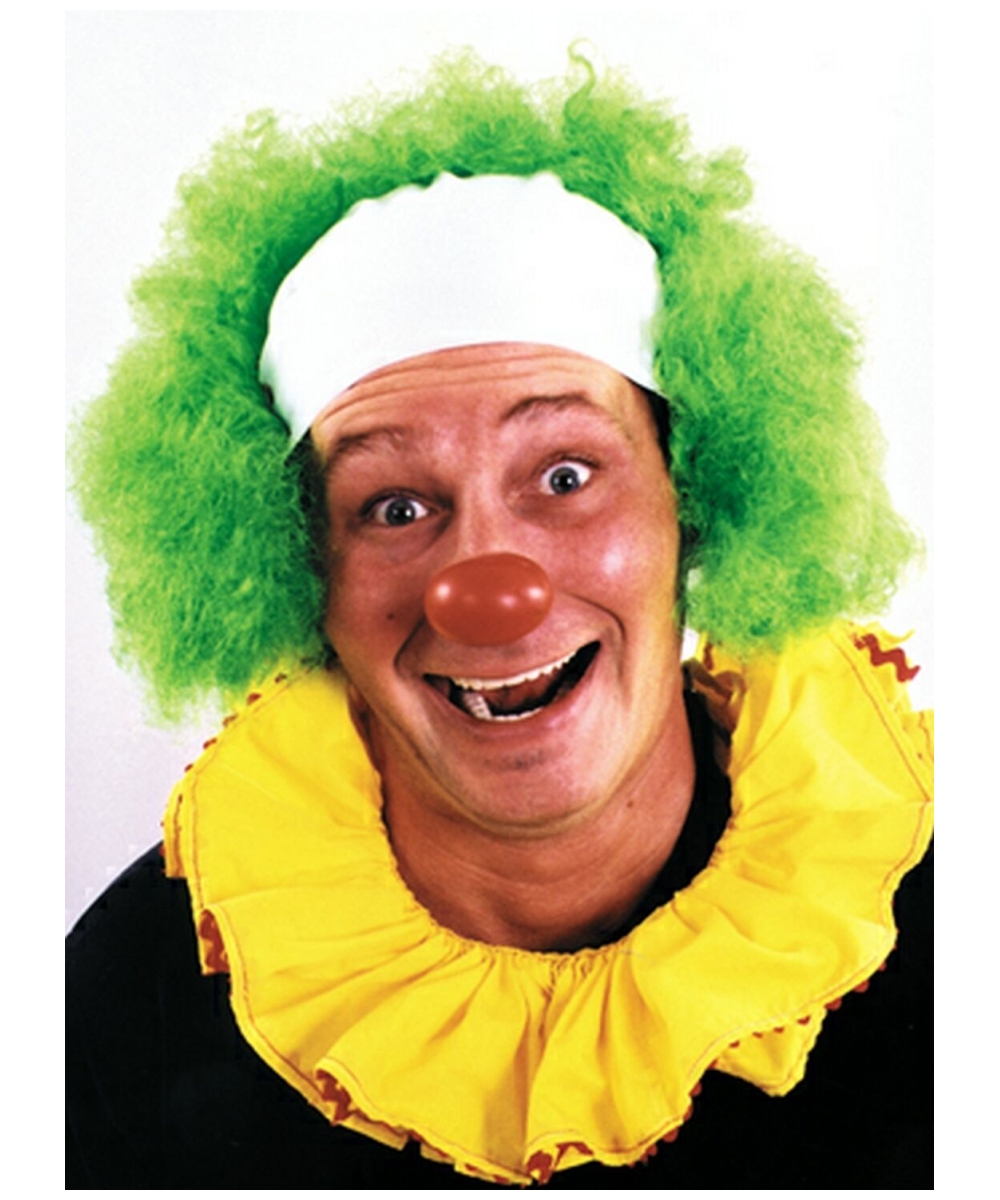 Green Bald Clown  Wig