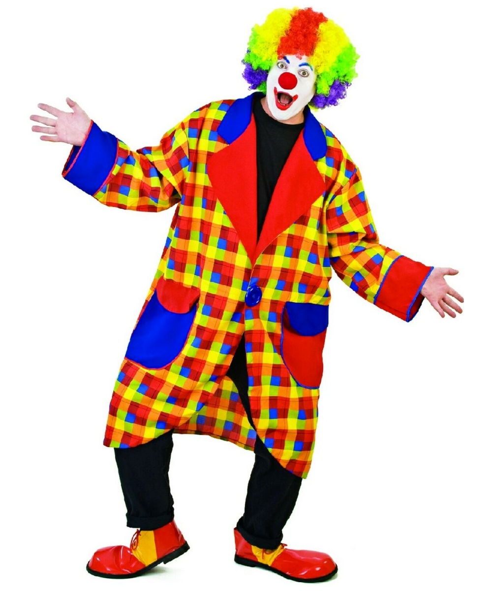 Clubbers Clown Jacket  Costume