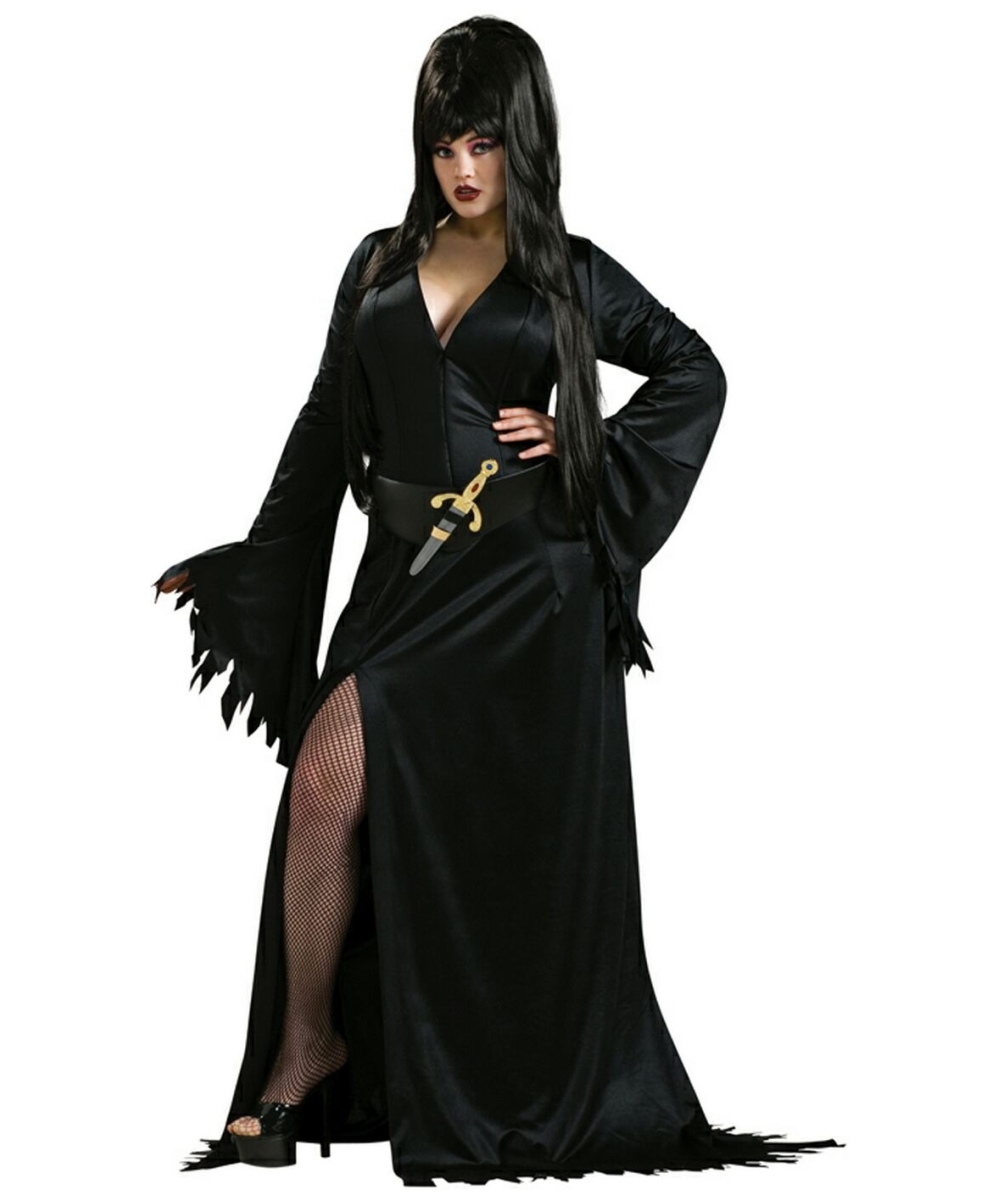Elvira Costume - Adult Plus Size Costume - Movie Costumes at Wonder Costumes