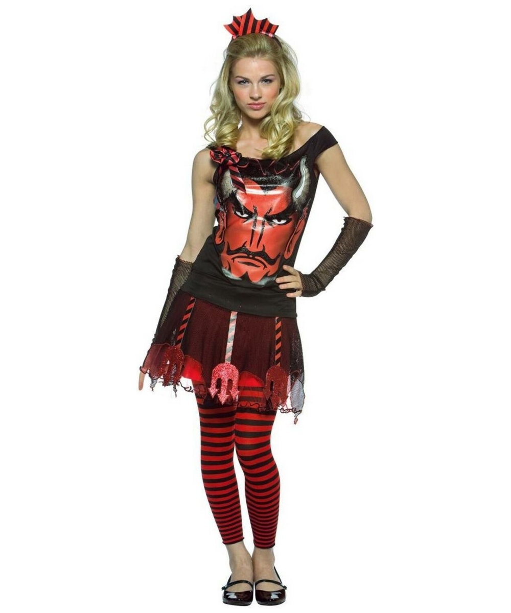 Faces Devil Teen Costume